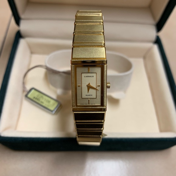 *LASSALE LADIES HIGH QUALITY THIN CALIBR GOLDPLATE main image 6